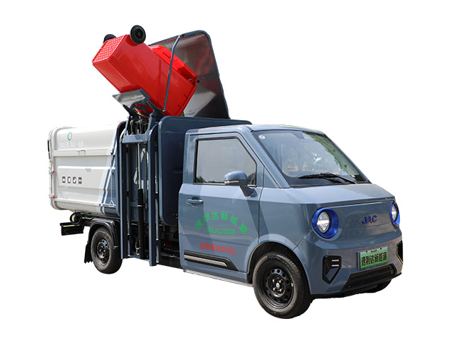 開封新能源純電動密閉式桶裝垃圾車